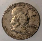 1952 D U.S. Franklin Silver Half Dollar You Grade