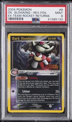 Dark Slowking 9/109 Team Rocket Returns Reverse Holo for sale