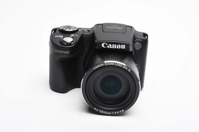 Canon PowerShot SX510 HS 12.1MP digital Point&Shoot, batt+charger, Clean!