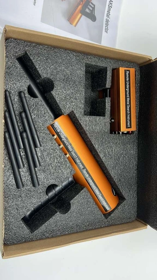 Detector de Metales, 30m Profundidad 1200m Alcance Puntero de Metal Portátil Buscador de Metales... Foto 2 de 4