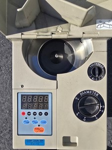 Ribao CS-10S High Speed Portable Coin Counter and Sorter Works, Turns On