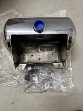 Chrome Drag Specialties Custom Oil Tank Domed Centre Fill TB26-233