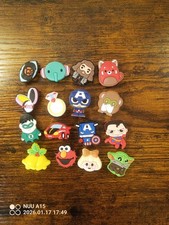 Set Of 16Pcs Croc Character Charms Cartoon Shoe Bracelet Decorations Pop Culture