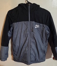 Nike Vintage Reversible Quilted Puffer Jacket Boys Size Small 8  see flaw 