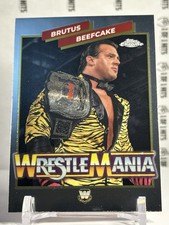 Brutus Beefcake 2026 Topps Chrome WWE #WMR-10 Wrestlemania Insert Trading Card
