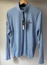 GREYSON Mens M MEDIUM TATE PULLOVER MOCKNECK 1/4 ZIP GOLF Performance MSP25K96