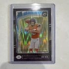 2024 Panini Donruss Optic - Rated Rookie Bo Nix #209 Purple Shock Prizm (RC)