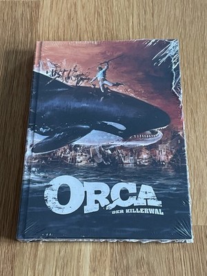 Orca der Killerwal 1977 Kult Horror Thriller  Blu Ray Mediabook Limitiert