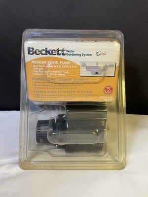 Beckett Medium Pond Pump Model G325AG20 NEW Free S/H