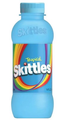 SKITTLES 14OZ TROPICAL FLAVOUR DRINK  24 PACK