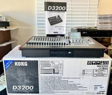 Korg D3200 Digital Recording Studio System with Power Cord, Original Box; Tested