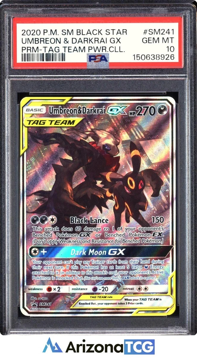 Umbreon & Darkrai GX Pokémon TCG Cards for sale | eBay