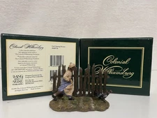 Lang and Wise Williamsburg Village 1997 Girl Chasing Rooster 30489730