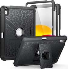 for Ipad A16 11Th/10Th Generation Case 2025/2022, Heavy Duty Shockproof Dual L