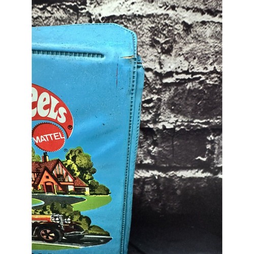 Vintage Original 1980 Blue 24 Car Collector’s Case w 7 Hot Wheels & 11 Matchbox - Picture 8 of 10