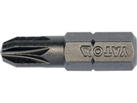 "Yato Pozidrive-Bits 10-Tlg. Pz3X25Mm 1/4\" S2-Stahl YT-78136"