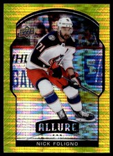2020-21 Upper Deck Allure Yellow Taxi Nick Foligno Columbus Blue Jackets #51