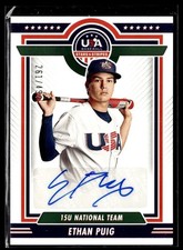2022 STARS STRIPES 15U NATIONAL TEAM /499 AUTO ETHAN PUIG