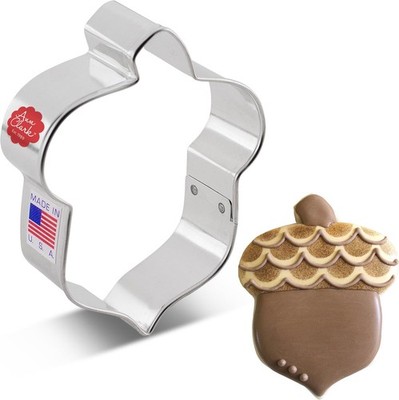Ann Clark Cookie Cutters Ausstechform Eichel, groß, 8,9 cm