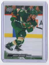 2022-23 Upper Deck Jordan Greenway Minnesota Wild #340