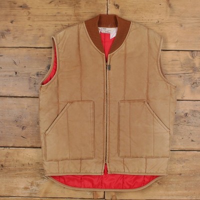 Vintage Walls Thermo Weste L Herren 80s USA Made Canvas Blizzard Pruf Jacke