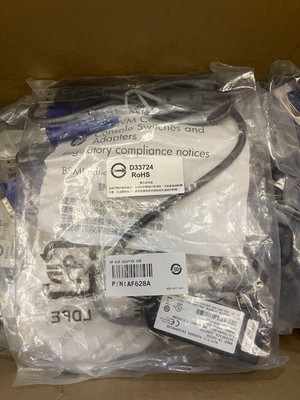 HP KVM USB INTERFACE ADAPTER CABLE AF628A 520-916-501 748740-001