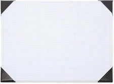 Stockroom Plus Desk Blotter Graph Paper Pad - 17 x 12 in, Large, White 