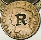 Photo of a 1819-P Large Cent from an eBay listing that sold on Jul 19, 2026