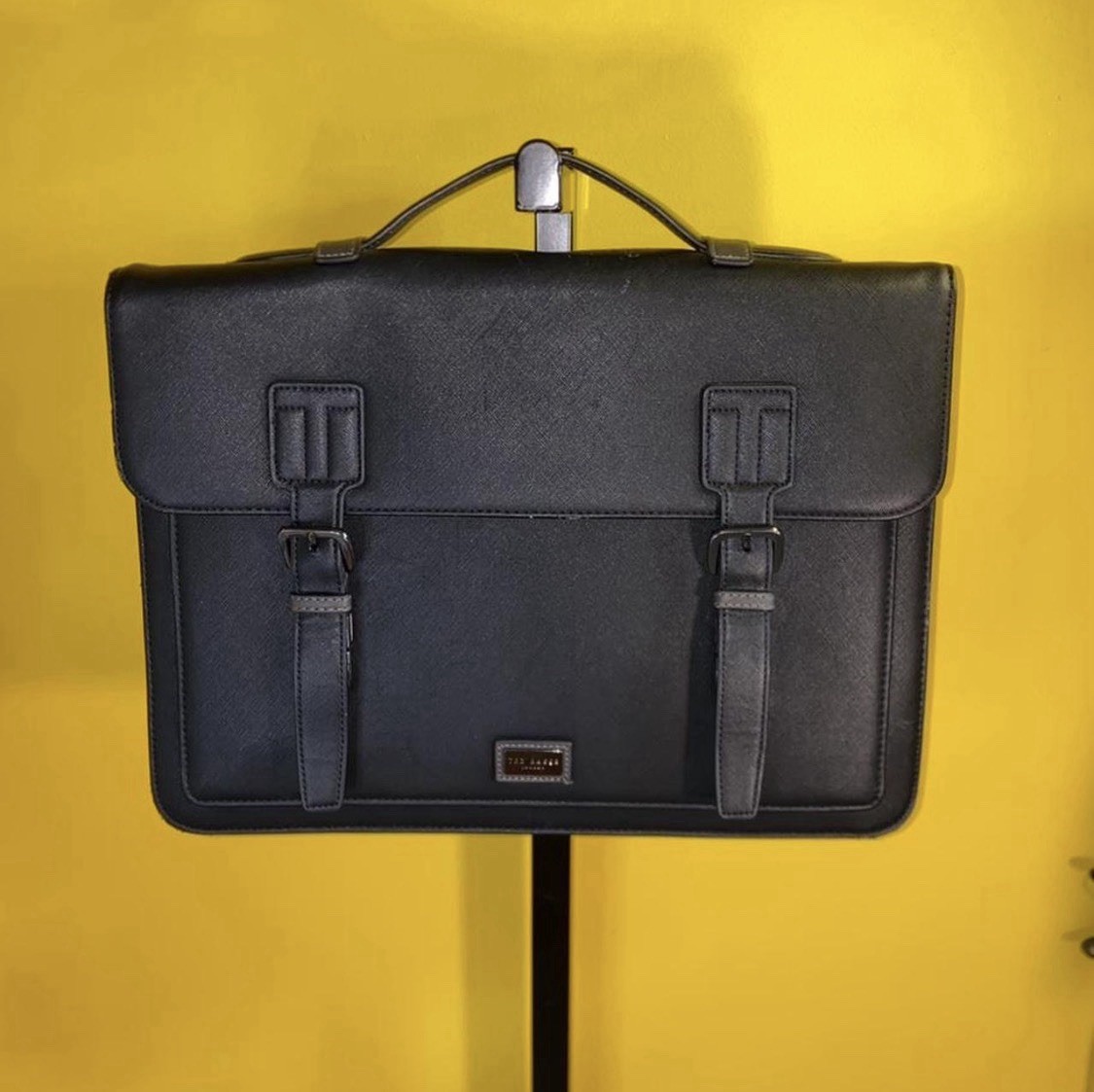 Ted Baker Black Briefcase Document Case for Men A… - image 1