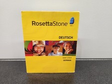 Rosetta Stone German/Deutsch Version 3 Levels 1-3, No Headphones  Very Good