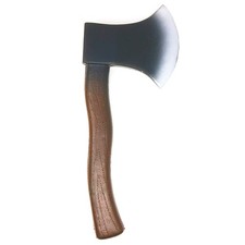Lumberjack Costume Prop Toy Wood Look Hatchet Axe Props 1 Piece