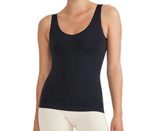 Yummie Womens Seamless Shaping Tank Top in Black Sz M/L