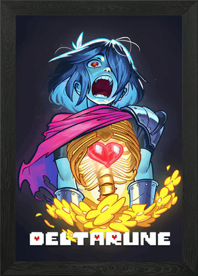 Deltarune Kris Gerahmtes Wandbild Poster Leinwanddruck Bild