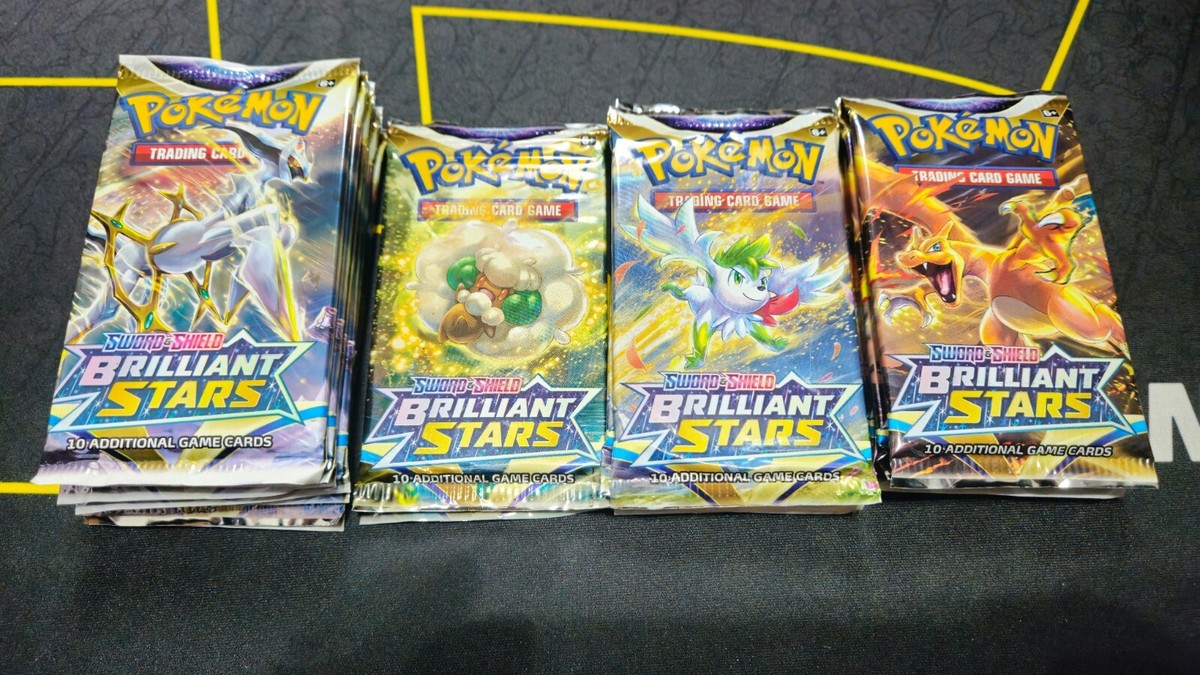 Pokemon Brilliant Stars Booster Pack Pokmon TCG Brilliant Stars Booster  Pack  1 Sealed Pack, Sword & Shield Series Pokemon Booster Pack