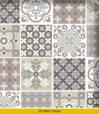 Tovaglia Plastificata H 140 Cm. Al Metro DAMINA - Foto 5