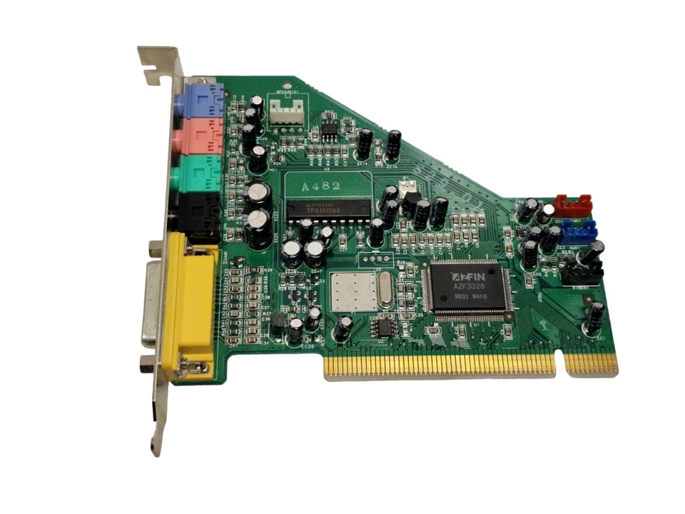 Aztech PCI168 Scheda Audio PCI Azfin AZF3328, Usato ##GX22 - Immagine 3 di 4