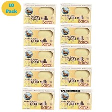Lot of 10 Goat Milk Moisturizer Bar Soap. Jabon Leche de Cabra, 3.5 oz