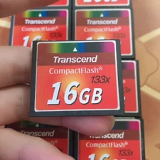 1/5/10Pcs 16GB Transcend CompactFlash CF Card 133x Speed Flash Memory Card