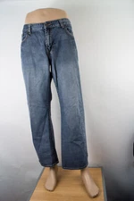 Flypaper Jeans Straight 38 (37 X 30) Men's Denim  Medium Wash Flap Pocket