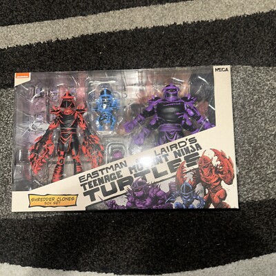 NECA Eastman and Laird s TMNT Shredder Clones Box SET! Action Figures New!!