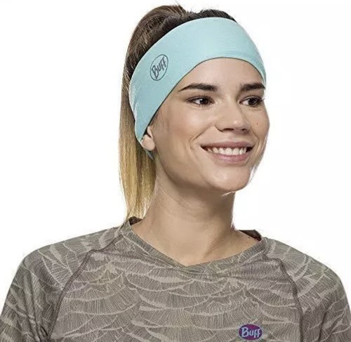 Buff Gaitor Multifunctional Headwear Solid Pool Blue Coolnet UV+ - Picture 8 of 9