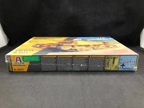 Italeri Semovente L40 da 47/32 - 1:35 Scale Plastic Model Kit 6477 NISB - Picture 2 of 5