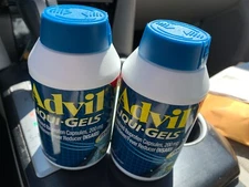Advil liqui•Gels 400 Liquid filled Minis. 200mg. Brand New Sealed Exp. 2027