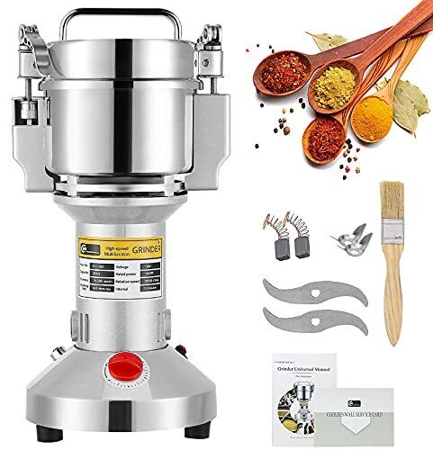 CGOLDENWALL Safety Max 74% OFF Surprise price Upgraded Electric Grinder Grain Mill High-spe