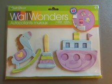 Craft Decor Wall Wonders 3D Nursery Appliques - Rocking Horse  Ark