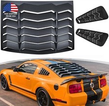 Rear Side Window Louver Sun Shade Scoop Cover For Ford Mustang 2005-2014 Rear Side Window Louver Sun Shade Scoop Cover For Ford Mustang 2005-2014