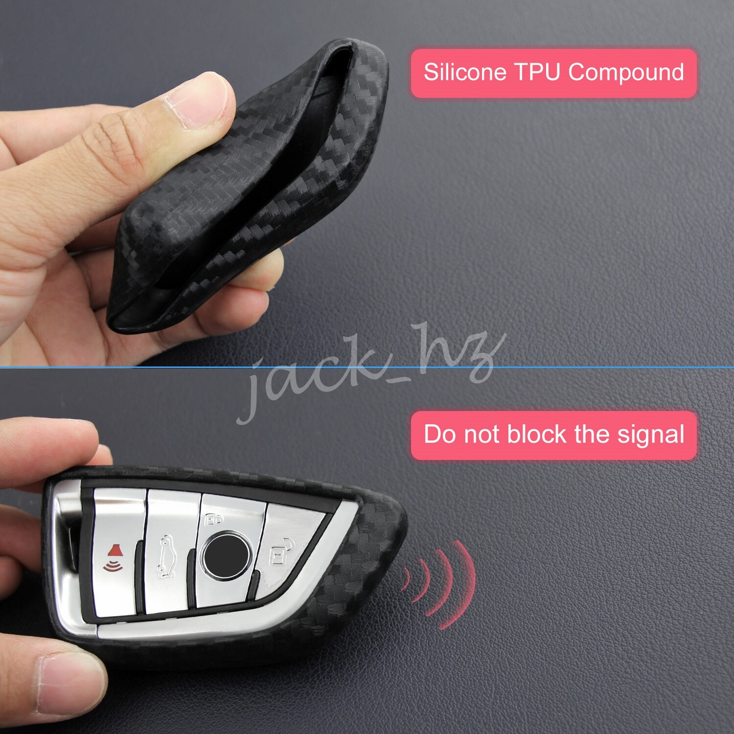 Key Fob Case Cover Accessories For BMW G20 G30 G32 F48 F39 G01 G05 G07 ...