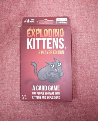 Exploding Kittens Game 2 Player Edition