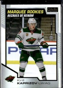 20/21 OPC PLATINUM MARQUEE ROOKIE RAINBOW #200 KIRILL KAPRIZOV RC