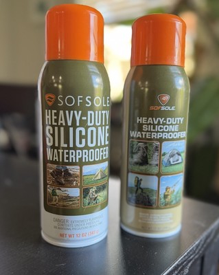 SofSole Heavy-Duty Silicone Water Proofer - 2 New Cans